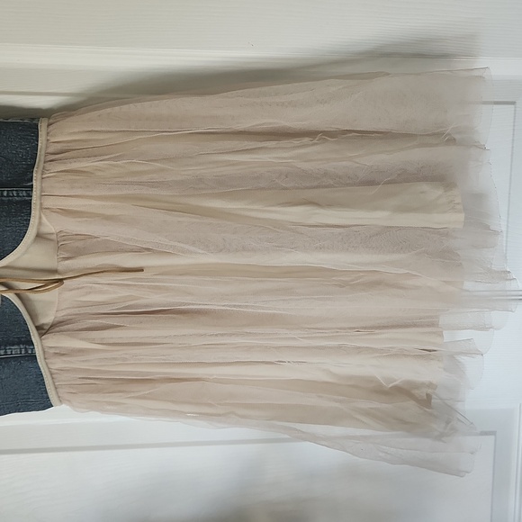 Mustard seed  denim corset dress - Picture 3 of 5